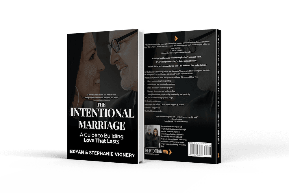 The Intentional Marriage book front and back cover